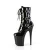 Pleaser - FLAMINGO1043 Bottes de plateforme, Pole dance chaussures - Noir Product image